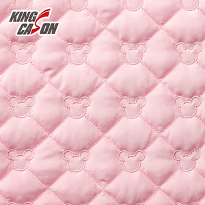 KINGCASON Nouveauté Fabrication en gros Tissu matelassé en peluche pour doublures de doudounes et doublures de vêtements - Product Image 2