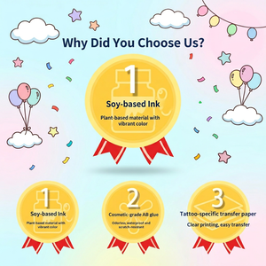 <span class=keywords><strong>Pegatinas</strong></span> Faciales Brillantes para Fiestas <span class=keywords><strong>de</strong></span> Cumpleaños, Lindas y Divertidas, para Celebraciones con Pasteles, Removibles, Desechables, Tatuajes <span class=keywords><strong>de</strong></span> Maquillaje, Seguras para Niños - Product Image 4
