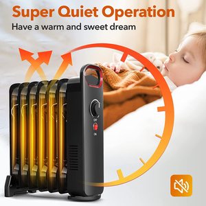 Máy sưởi dầu Konwin OH-11, máy sưởi điện di động, máy sưởi dầu di động có điều chỉnh nhiệt độ, máy sưởi không gian di động - Product Image 6