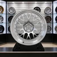 Jantes forgées en argent brossé à design maillé personnalisé, 2 pièces, 5x120 5x108, 20 21 22 23 pouces, pour Range Rover Vogue Sport L405 L460