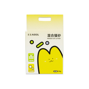 ทรายแมวผสมเอไอดอล 2 กก. ควบคุมกลิ่น ไร้ฝุ่น ละลายน้ำได้ - Product Image 2