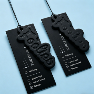 <span class=keywords><strong>Etichette</strong></span> Personalizzate <span class=keywords><strong>con</strong></span> <span class=keywords><strong>Logo</strong></span> 3D in Rilievo e Accessori in Gomma per Marchi di Abbigliamento alla Moda - Product Image 2