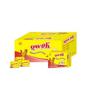 Vente chaude 10g * 60*24 Halal <span class=keywords><strong>Bouillon</strong></span> De Poulet <span class=keywords><strong>Cube</strong></span> <span class=keywords><strong>Bouillon</strong></span> & Stock <span class=keywords><strong>Cube</strong></span> Style Frais Assaisonnement Poudre - Product Image 1