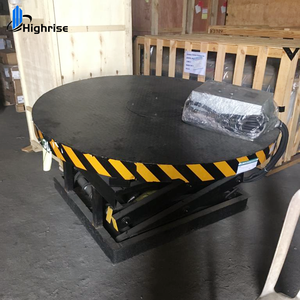 Highrise merek electric tahapan angkat/meja putar mobil tahap berputar 360 derajat Harga <span class=keywords><strong>platform</strong></span> kerja - Product Image 4
