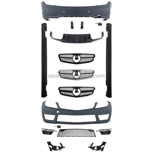 Kit de Carrocería Completo Ancho C63 AMG Negro para <span class=keywords><strong>Mercedes</strong></span> <span class=keywords><strong>Benz</strong></span> Clase C W204 Coupé C180 C200 <span class=keywords><strong>C250</strong></span> C280 2011 2012 2013 <span class=keywords><strong>2014</strong></span> - Product Image 2