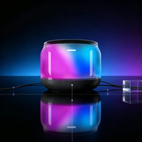 Speaker Gaming Mini Portabel Nirkabel Bt Stereo Outdoor Tahan Air Hifi Led Subwoofer Full Range Populer Grosir