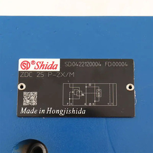 Válvula Proporcional Shida, Flujo de 325 L/min, Presión de 35 MPa, Compensador de Presión de Entrada Superimprimada - Product Image 5