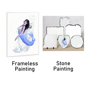 オリエンタルヌードデジタル油絵モダンな室内装飾フレームウォールアートキャンバスサポートセクシーな絵セクシーな女性絵画ヌードアート - Product Image 2