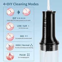 Haute qualité IPX7 étanche pour irrigateur Oral Airflosser fil dentaire brosse à dents eau Flosser