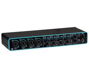 Interface audio USB filaire professionnelle 3e génération 4x4 pour PC, <span class=keywords><strong>carte</strong></span> <span class=keywords><strong>son</strong></span> 24 bits 192 kHz avec alimentation fantôme 48 V et suppression du bruit - Product Image 4