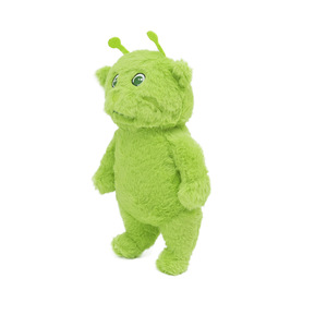 Alien Cat Plushie Green <b>Soft</b> <b>Stuffed</b> Animal <b>Toy</b> For Kids Birthday Gift 2 To 4 Years Unisex - Product Image 2