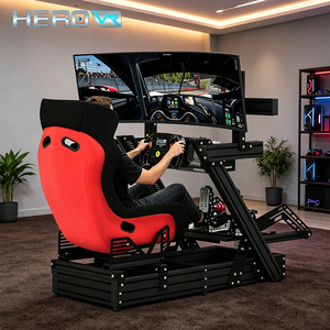 Simulateur de course HEROVR avec sensation de voiture réelle, siège ergonomique pour centre commercial - Product Image 5