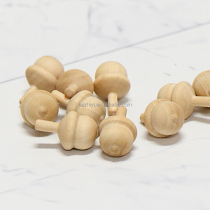 DIY Malerei Blank Holz <span class=keywords><strong>Peg</strong></span>-Top für Kinder - Product Image 1