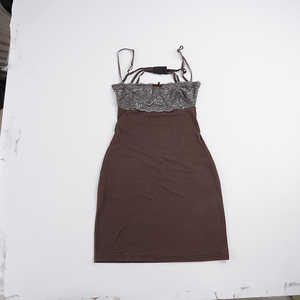 Vestido Mini Sexy Estilo Ins para Chicas Atractivas, con Encaje, Tirantes Ajustables, Espalda Descubierta, Ajustado al Cuerpo, Elegante y Versátil - Product Image 6