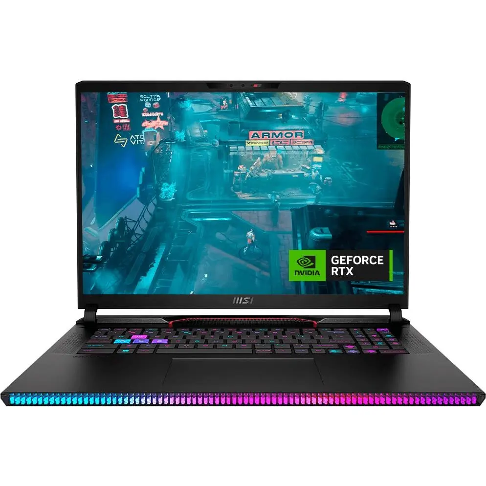 MSI 레이더 GE68HX 16 인치 UHD 지포스 RTX 4080 32GB 램 2TB SSD 13 세대 인텔 i9 게임 노트북