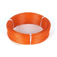 Câble d'alimentation haute tension UL1212 28AWG à un seul conducteur, isolé au PTFE, fils chauffants en nickel-cuivre pour l'électricité