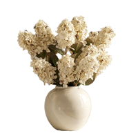Offre Spéciale – Fleurs d'hortensia artificielles en soie brodée Baota, haut de gamme, style vintage, pour décorations de mariage et de fête