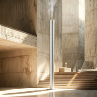 Diffuseur de parfum moderne en alliage d'aluminium OEM, nébuliseur d'huile programmable pour importateurs de centres événementiels et expositions d'art