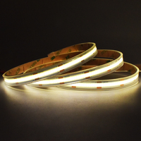 Bande LED ultra-mince 5 mm étanche IP65, contrôlée par WiFi, CRI90, 8W, découpable, avec application mobile, DC12V/24V, garantie 3 ans