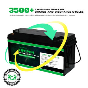 Enerforce Oem 6V 12V 24V Lithium-Ionbatterij 2000 + Cyclus 24V 12ah Lifepo4-batterij Oplaadbare Batterij Voor Zonne-Essysteem - Product Image 3