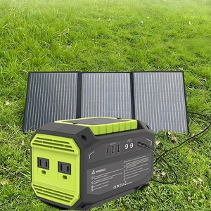200W 220V Emergency Power Generation System Portable <b>Mobile</b> Power Station Solar Photovoltaic Lithium Ion <b>Battery</b> Home Outdoor - Product Image 1