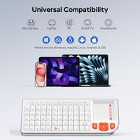 OEM ODM Mini-Tastatur mit Touchpad Kompakte Bluetooth-Funktastatur für Multigeräte-Nutzung Tragbares Design für Profis
