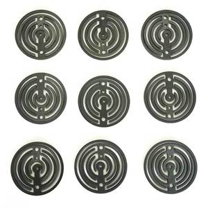 <b>Titanium</b> Anode Plates 100mm Ruthenium Iridium Coating For Electrodialysis Industrial Use - Product Image 4