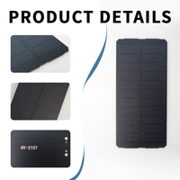 Panneau solaire PERC PET non standard résistant aux intempéries avec une efficacité de 22,4 %, indice de protection IP67 personnalisé pour l'IoT agricole
