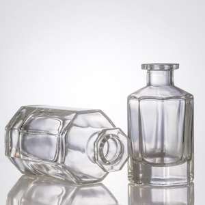 Lục giác bát giác 50ml 90ml 100ml 200ml tinh dầu hương liệu bình lọ phẳng hình dạng nắp vặn cho hương thơm khuếch tán chai - Product Image 4