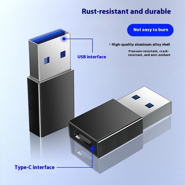USB C to USB 3.0 Adapter New Condition Mobile Phone OTG Converter with Fast Charging Headphone Data USB Disk TPC Connector