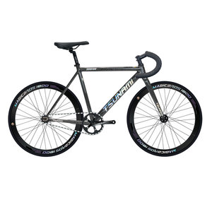 Magnifique vélo de course à une vitesse TSUNAMI SNM100 à prix abordable, cadre en alliage d'aluminium, vélo à pignon fixe 700C - Product Image 3