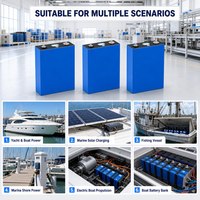 Cellule de batterie prismatique LiFePO4 314Ah 3.2V haute capacité rechargeable pour yacht, alimentation hors réseau et stockage embarqué - Vente en gros