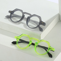 Vente en gros de montures de lunettes anti-lumière bleue tendance pour femmes et hommes, lunettes légères