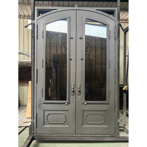 Nigéria Maison Acier Sécurité Fer Porte Prix Utilisé Extérieur Portes En Acier À Vendre rupture thermique - Product Image 1