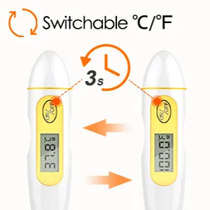 Digital Thermometer Manufacturer Digital Factory Distribute Flexible Fast Reading Home Contactless Flexible Digital Thermometer