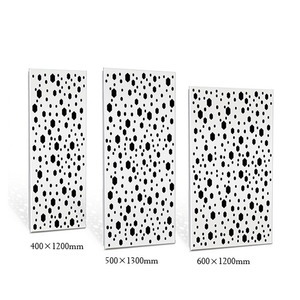 Chất lượng cao vật liệu xây dựng trang trí nhà Trần Bảng điều chỉnh Nhà cung cấp Trung Quốc đục âm thanh nhôm gạch Trần - Product Image 2