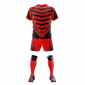 2025 personnalisé tricoté école Leaver coton Rugby chemise haute qualité Football maillot pull maillots - Product Image 1