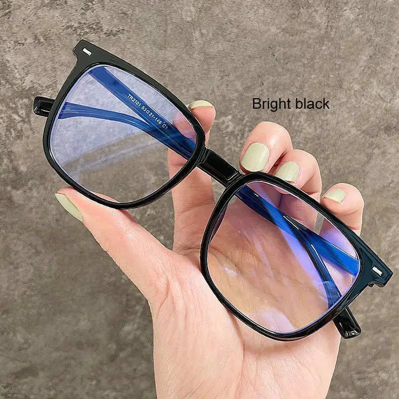 Yüksek maliyet performansı Anti mavi ışık Trendy kare son tasarım moda gözlük erkekler ve kadınlar optik gözlük gözlük