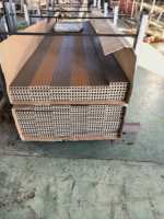 Nouveau produit phare 2025 : Lames de terrasse WPC co-extrudées ignifuges, design européen brossé, pour extérieur, fabriquées en Chine