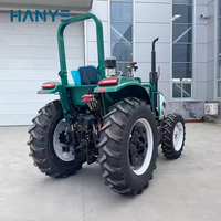 Sofort Lieferbar Kompakter 50 PS 60PS Landwirtschaftlicher Traktor mit Hydraulischem Frontlader und Heckbagger für Landwirtschaft und Bau