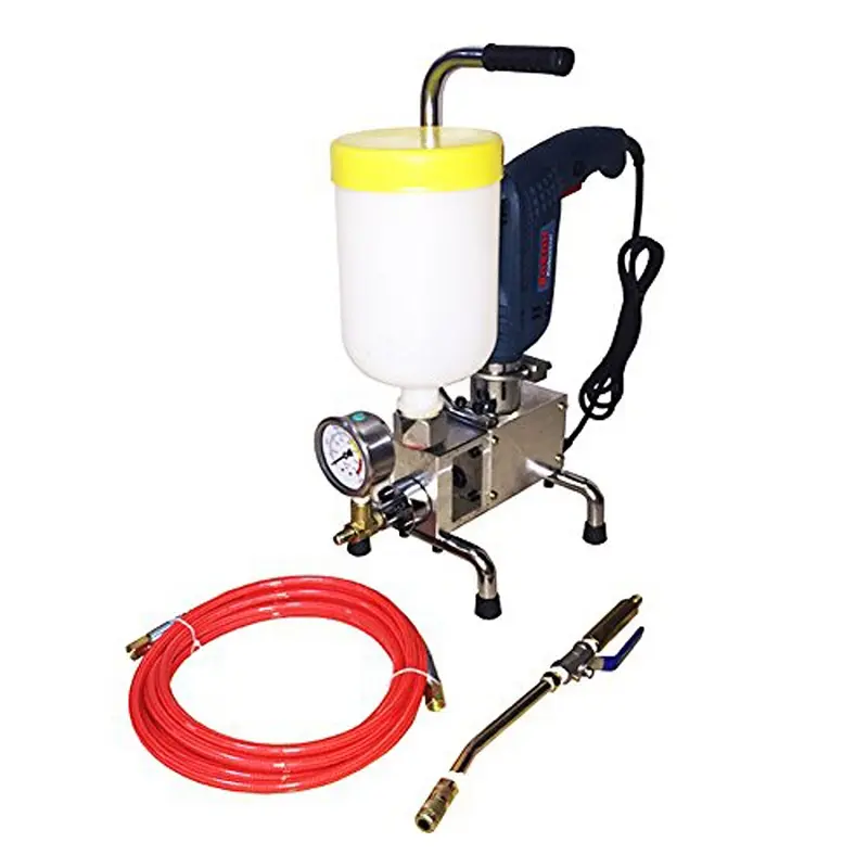 PU Grouting Injection Machine Pump Waterproof Materials Tool Equipment Grout High-pressure Portable Resin 12 New Product 10kg 5m