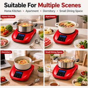 Plaque de cuisson à induction simple brûleur intelligente numérique en céramique pour hotpot, non compatible avec l'induction pure RV KI02025 - Product Image 5