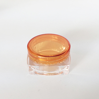 Pot Échantillon Cosmétique Vide en Plastique Transparent de 5g, Idéal pour Fard à Paupières, Ongles, Poudre, Bijoux – Pots Cosmétiques Couleurs Assorties