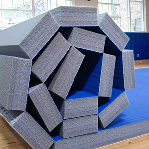 Eco-friendly boxe Taekwondo ginnastica arti marziali allenamento Roll Mat; Sanda Muay Thai Wrestling tappetino per la palestra - Product Image 4