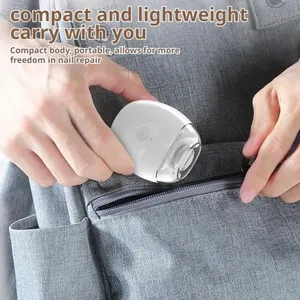 เครื่องตัดเล็บไฟฟ้า 2 in 1 พร้อมไฟ LED เครื่องเจียรเล็บอัตโนมัติสำหรับเด็กและผู้ใหญ่ อุปกรณ์ทำเล็บ ดูแลเล็บ - Product Image 5