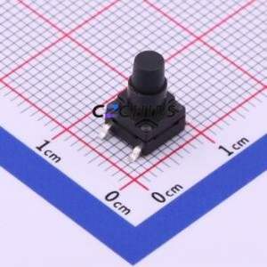 TS-FS66T-C-M Tactile Switch SMD-4P,6x6mm Switch Single Pole Single Throw Round Button 2.6N Vertical Mount - Product Image 1