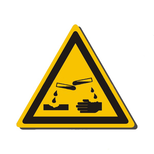 Presa di fabbrica di Adesivi Impermeabile Adesivi di Avviso di Sicurezza per prodotti chimici - Product Image 2