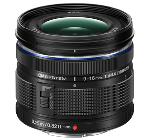 Objectif OM System M.Zuiko Digital ED 9-18mm F/4-5.6 II - Product Image 1