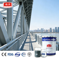 Revêtement de finition FEVE fluorocarboné bicomposant auto-séchant F3003, revêtement anticorrosion longue durée pour les zones côtières offshore, service OEM
