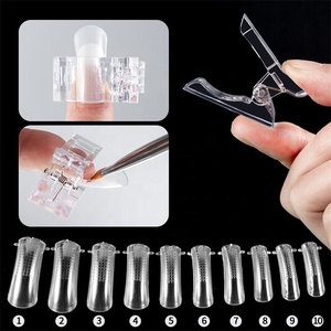 Set Professionale per <span class=keywords><strong>Unghie</strong></span>: <span class=keywords><strong>Clip</strong></span>, Pennello a Doppia Testa, Lima, Kit Durevole per Nail Art Domestica e Salone, Strumenti per Estensione <span class=keywords><strong>Unghie</strong></span> e Gel - Product Image 2